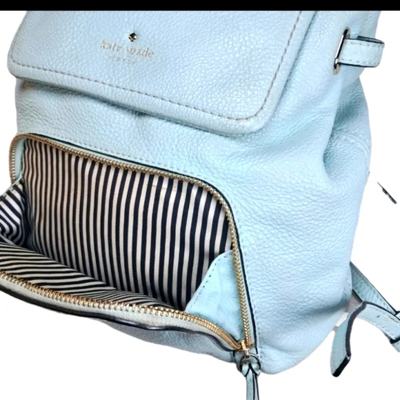 Kate Spade Light Blue Backpack - Picture 8 of 10